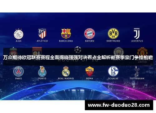 万众期待欧冠联赛赛程全面揭晓强强对决看点全解析新赛季豪门争锋前瞻